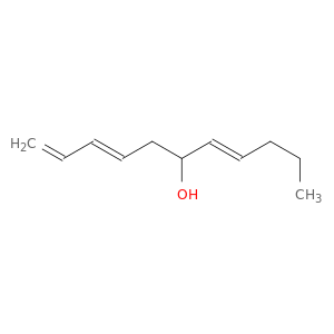 1,3,7-Undecatrien-6-ol, (E,E)-