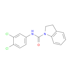 N-(3,4-二氯苯基)-2,3-二氢-1H-吲哚-1-甲酰胺