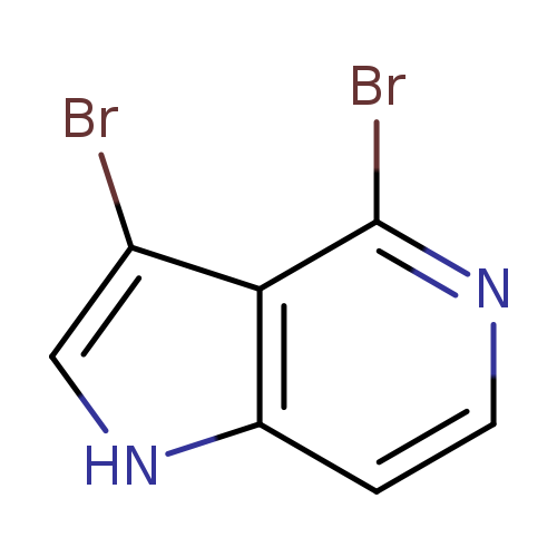 3,4-Dibromo-1H-pyrrolo[3,2-c]pyridine