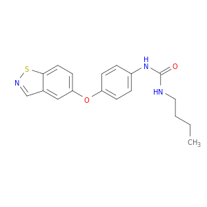 Urea, N-[4-(1,2-benzisothiazol-5-yloxy)phenyl]-N'-butyl-