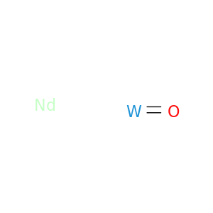 Neodymium tungsten oxide