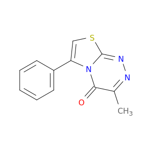 3-Methyl-6-phenyl-4H-thiazolo[2,3-c][1,2,4]triazin-4-one