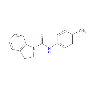1H-Indole-1-carboxamide, 2,3-dihydro-N-(4-methylphenyl)-