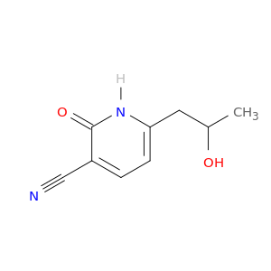 3-Pyridinecarbonitrile, 1,2-dihydro-6-(2-hydroxypropyl)-2-oxo-
