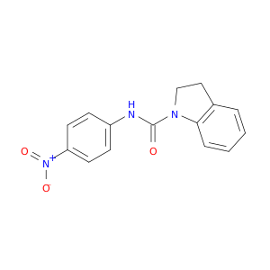 1H-Indole-1-carboxamide, 2,3-dihydro-N-(4-nitrophenyl)-