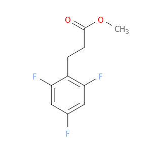 methyl 3-(2,4,6-trifluorophenyl)propanoate