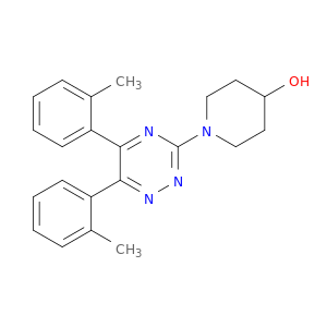 1-(5,6-Di-o-tolyl-1,2,4-triazin-3-yl)piperidin-4-ol