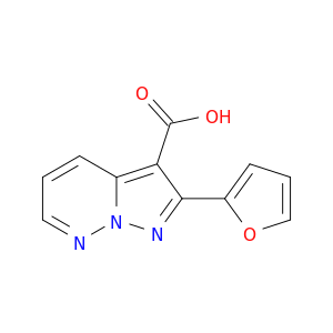 Pyrazolo[1,5-b]pyridazine-3-carboxylic acid, 2-(2-furanyl)-