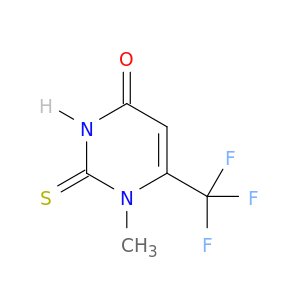 1-Methyl-2-thioxo-6-(trifluoromethyl)-2,3-dihydropyrimidin-4(1H)-one