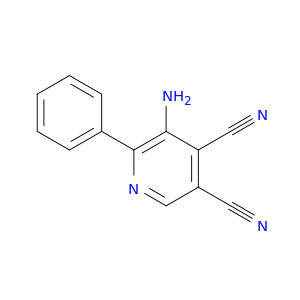 3,4-Pyridinedicarbonitrile, 5-amino-6-phenyl-