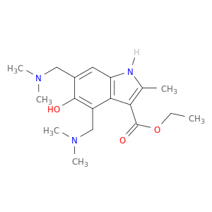 Ethyl 4,6-bis((dimethylamino)methyl)-5-hydroxy-2-methyl-1H-indole-3-carboxylate
