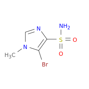 1H-Imidazole-4-sulfonamide, 5-bromo-1-methyl-