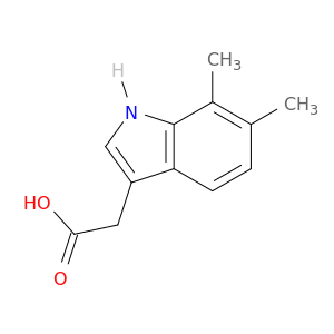 2-(6,7-Dimethyl-1H-indol-3-yl)acetic acid