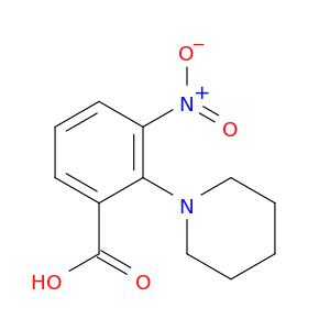 Benzoic acid,3-nitro-2-(1-piperidinyl)-
