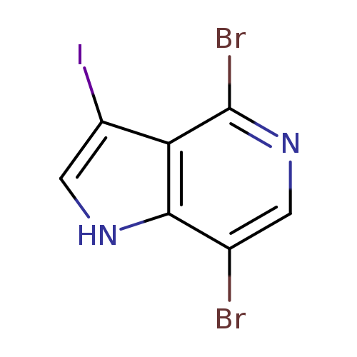 4,7-Dibromo-3-iodo-1H-pyrrolo[3,2-c]pyridine