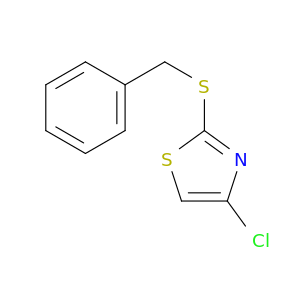 4-氯-2-[(苯甲基)硫代]噻唑