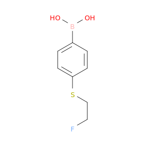 4-(2-FLUORO-ETHYLSULFANYL)-BENZENEBORONIC ACID