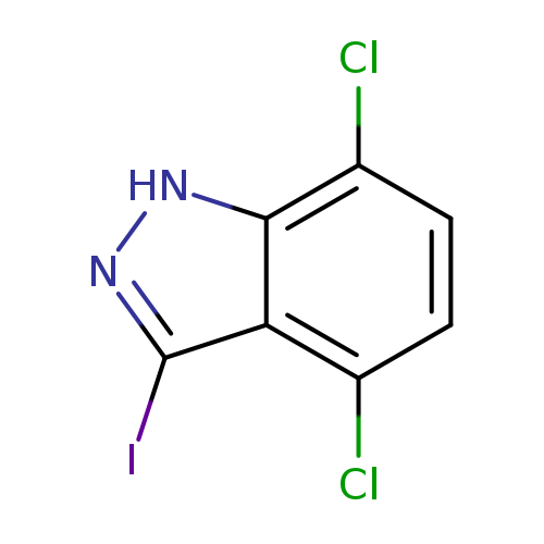4,7-二氯-3-Iodo-1H-吲唑