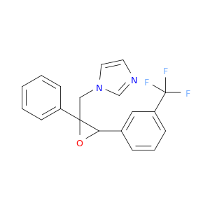 1H-Imidazole, 1-[[2-phenyl-3-[3-(trifluoromethyl)phenyl]oxiranyl]methyl]-