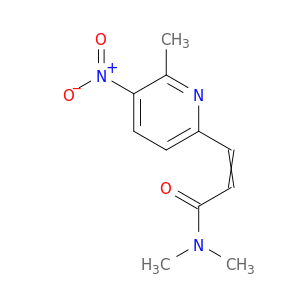 2-Propenamide, N,N-dimethyl-3-(6-methyl-5-nitro-2-pyridinyl)-