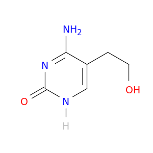 2(1H)-Pyrimidinone,6-amino-5-(2-hydroxyethyl)-