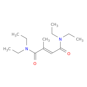 2-Butenediamide, N,N,N',N'-tetraethyl-2-methyl-, (E)-