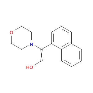 Ethenol, 2-(4-morpholinyl)-2-(naphthalenyl)-