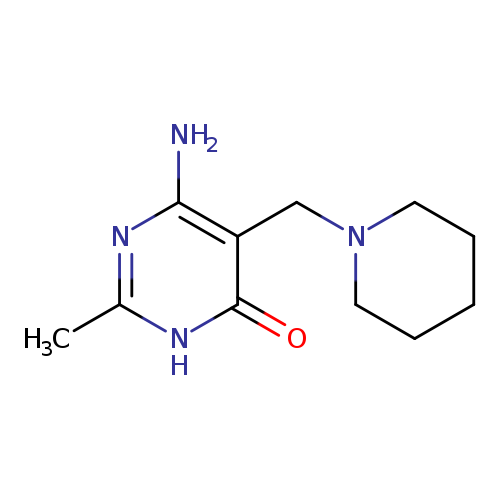 6-Amino-2-methyl-5-(piperidin-1-ylmethyl)pyrimidin-4(1H)-one