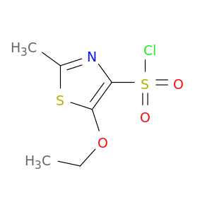 4-Thiazolesulfonyl chloride, 5-ethoxy-2-methyl-
