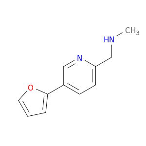 2-Pyridinemethanamine,5-(2-furanyl)-N-methyl-