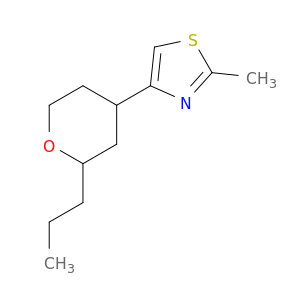 Thiazole, 2-methyl-4-(tetrahydro-2-propyl-2H-pyran-4-yl)-