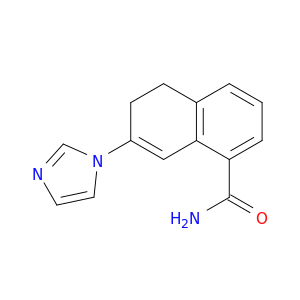 1-Naphthalenecarboxamide, 5,6-dihydro-7-(1H-imidazol-1-yl)-
