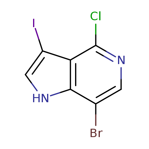 7-Bromo-4-chloro-3-iodo-1H-pyrrolo[3,2-c]pyridine