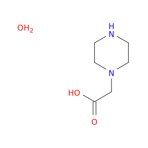 2-(1-Piperazinyl)acetic acid monohydrate