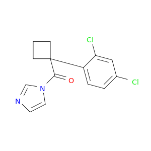 1H-Imidazole, 1-[[1-(2,4-dichlorophenyl)cyclobutyl]carbonyl]-