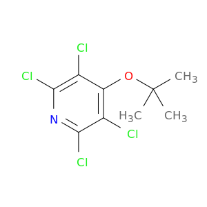 Pyridine, 2,3,5,6-tetrachloro-4-(1,1-dimethylethoxy)-