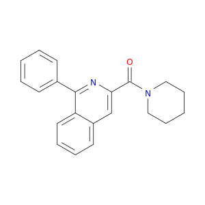 Piperidine, 1-[(1-phenyl-3-isoquinolinyl)carbonyl]-