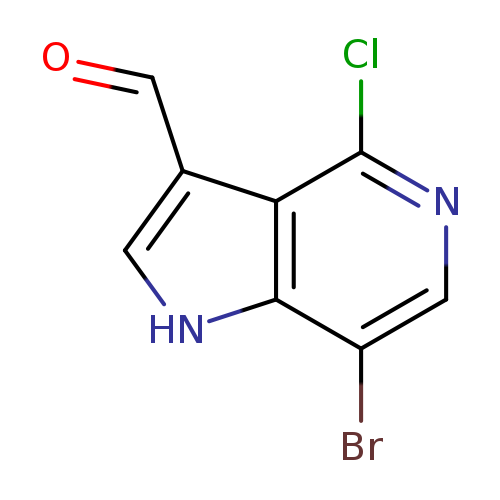 7-Bromo-4-chloro-1H-pyrrolo[3,2-c]pyridine-3-carbaldehyde