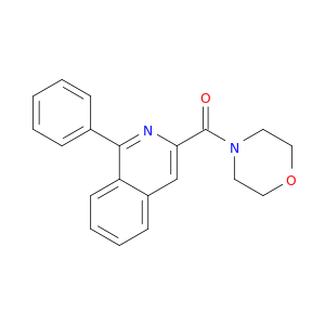 Morpholine, 4-[(1-phenyl-3-isoquinolinyl)carbonyl]-