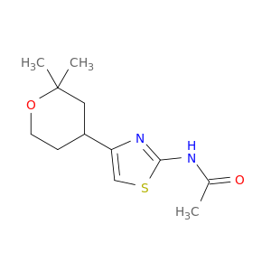 N-[4-(四氢-2,2-二甲基-2H-吡喃-4-基)-2-噻唑基]乙酰胺