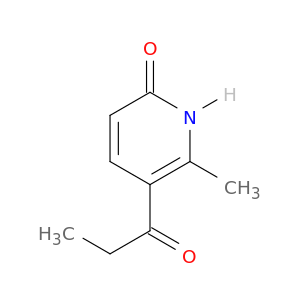 2(1H)-Pyridinone, 6-methyl-5-(1-oxopropyl)-