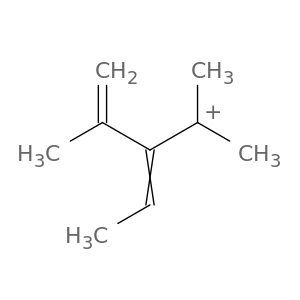 2-Butenylium, 1,1-dimethyl-2-(1-methylethenyl)-