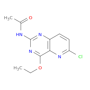 Acetamide, N-(6-chloro-4-ethoxypyrido[3,2-d]pyrimidin-2-yl)-