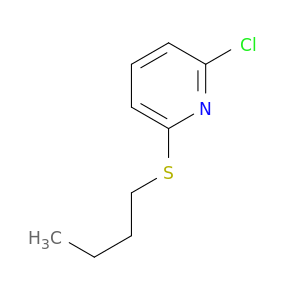 Pyridine, 2-(butylthio)-6-chloro-
