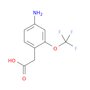 2-[4-amino-2-(trifluoromethoxy)phenyl]acetic acid
