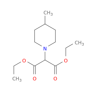 Propanedioic acid, (4-methyl-1-piperidinyl)-, diethyl ester