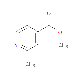 4-Pyridinecarboxylic acid, 5-iodo-2-methyl-, methyl ester
