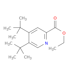 2-Pyridinecarboxylic acid, 4,5-bis(1,1-dimethylethyl)-, ethyl ester