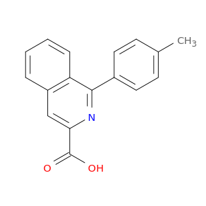 3-Isoquinolinecarboxylic acid, 1-(4-methylphenyl)-