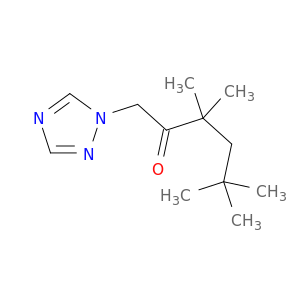 2-Hexanone, 3,3,5,5-tetramethyl-1-(1H-1,2,4-triazol-1-yl)-